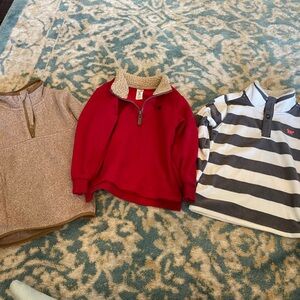 3 Half-Zip Sweatshirts Bundle